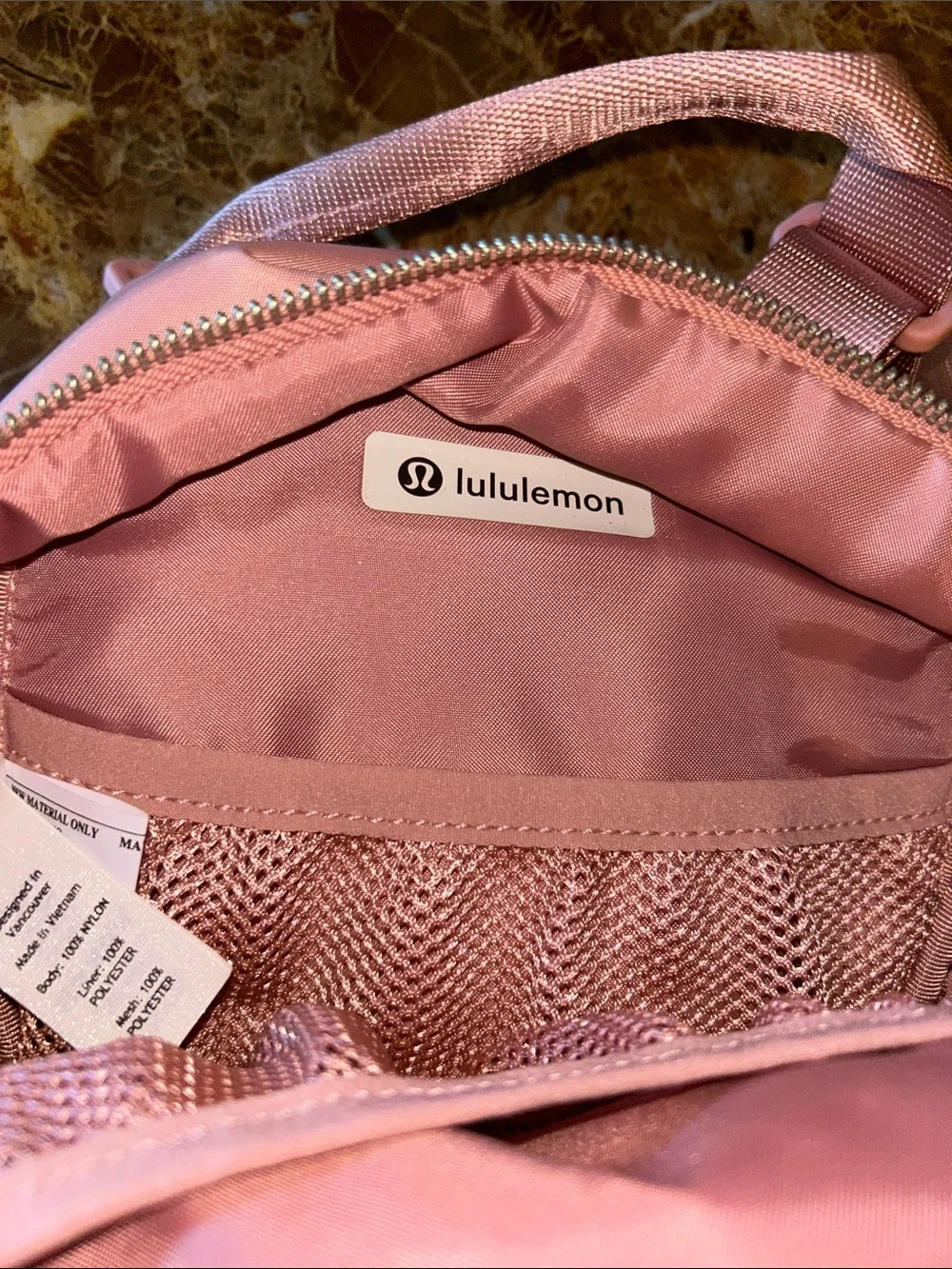 Lululemon City adventureMini Backpack – Dusty Rose